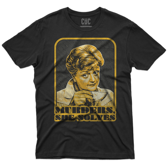 CUC T-SHIRT Murders She Solves - SERIE TV - PERSONAGGI FAMOSI - Jessica Fletcher - La signora in giallo - Cult -  #chooseurcolor