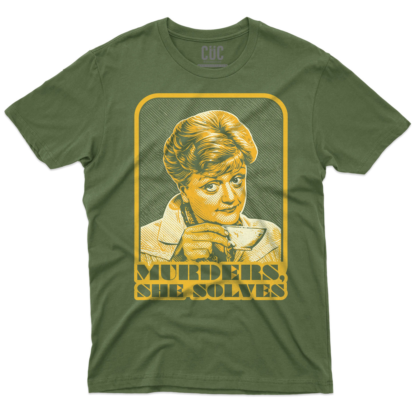 CUC T-SHIRT Murders She Solves - SERIE TV - PERSONAGGI FAMOSI - Jessica Fletcher - La signora in giallo - Cult -  #chooseurcolor