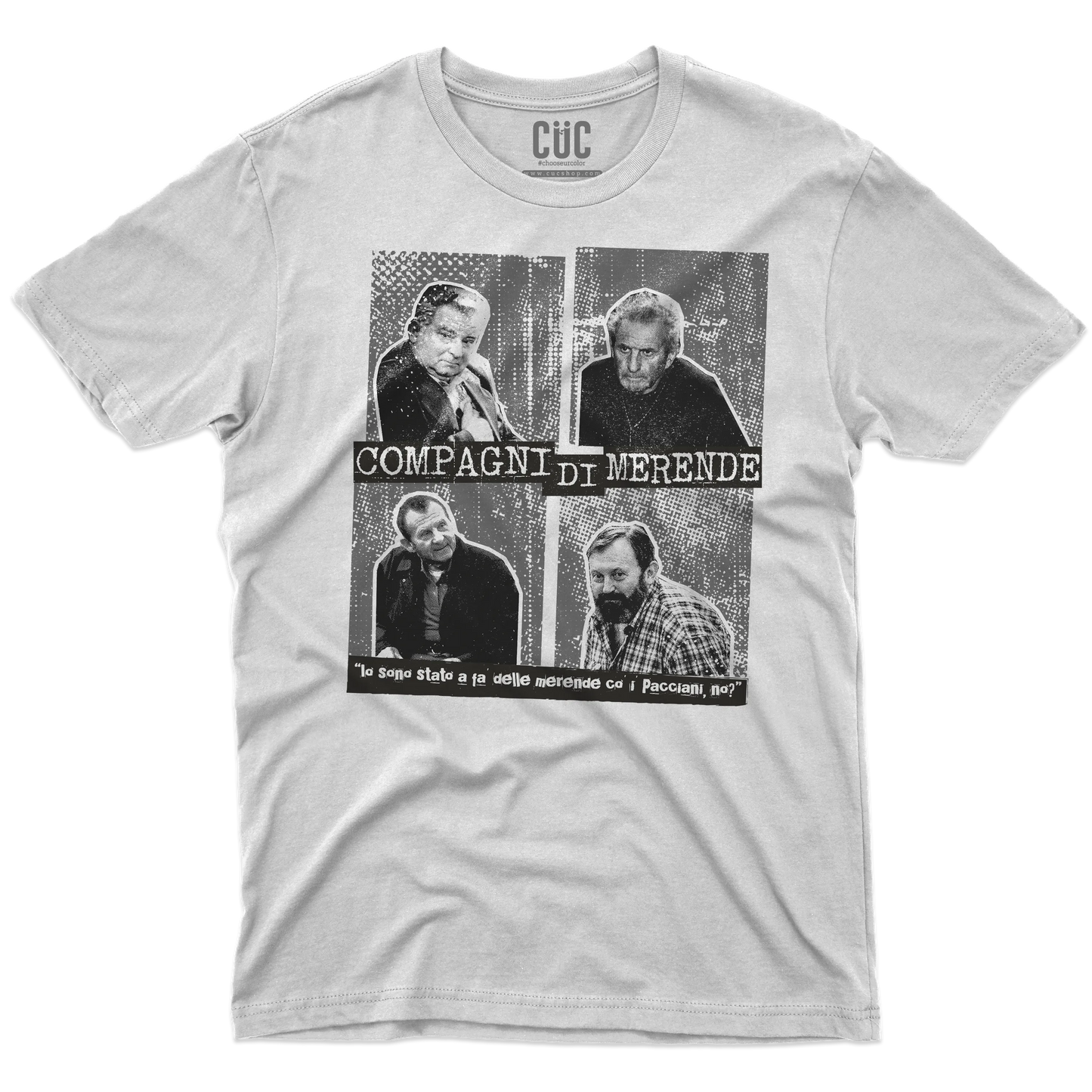 CUC T-SHIRT Compagni di merende - PERSONAGGI FAMOSI - UGIP - Crime -  #chooseurcolor