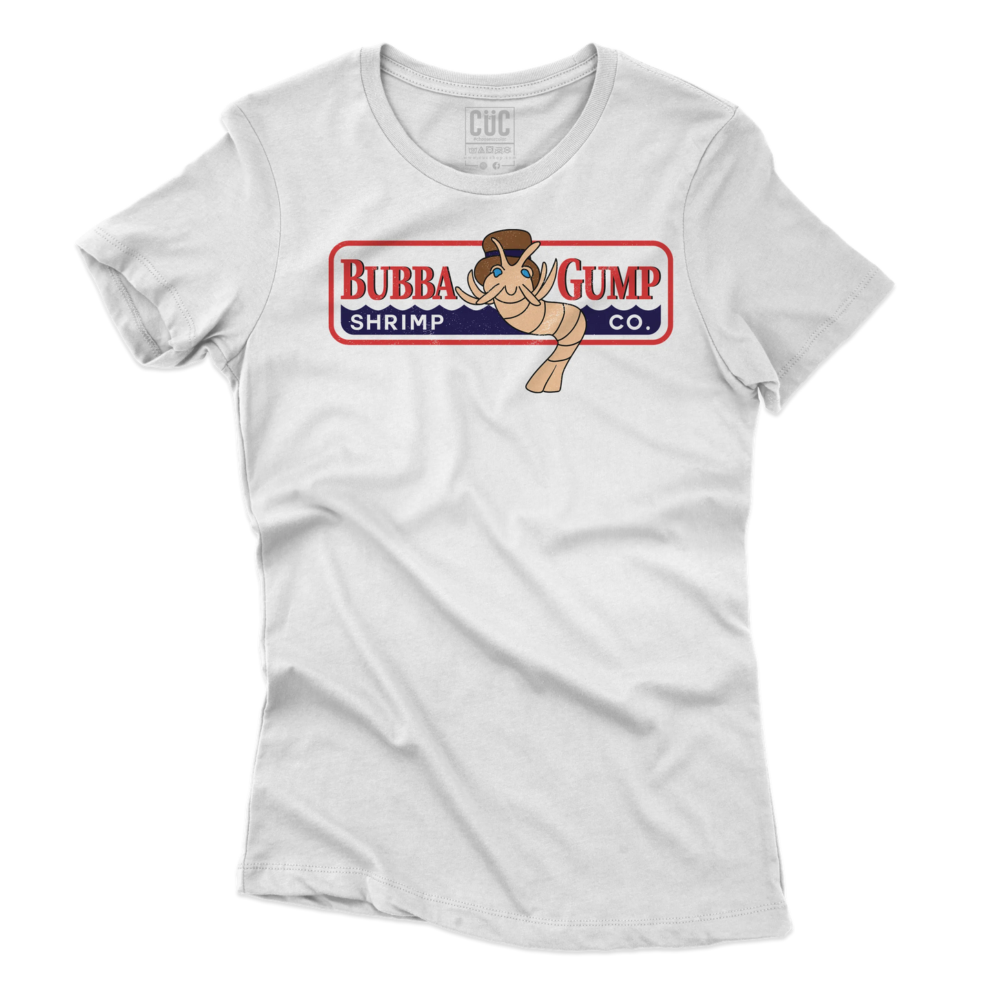 CUC T-SHIRT BUBBA GUMP GAMBERI - FILM - Shrimp - Forrest - Cult -  #chooseurcolor