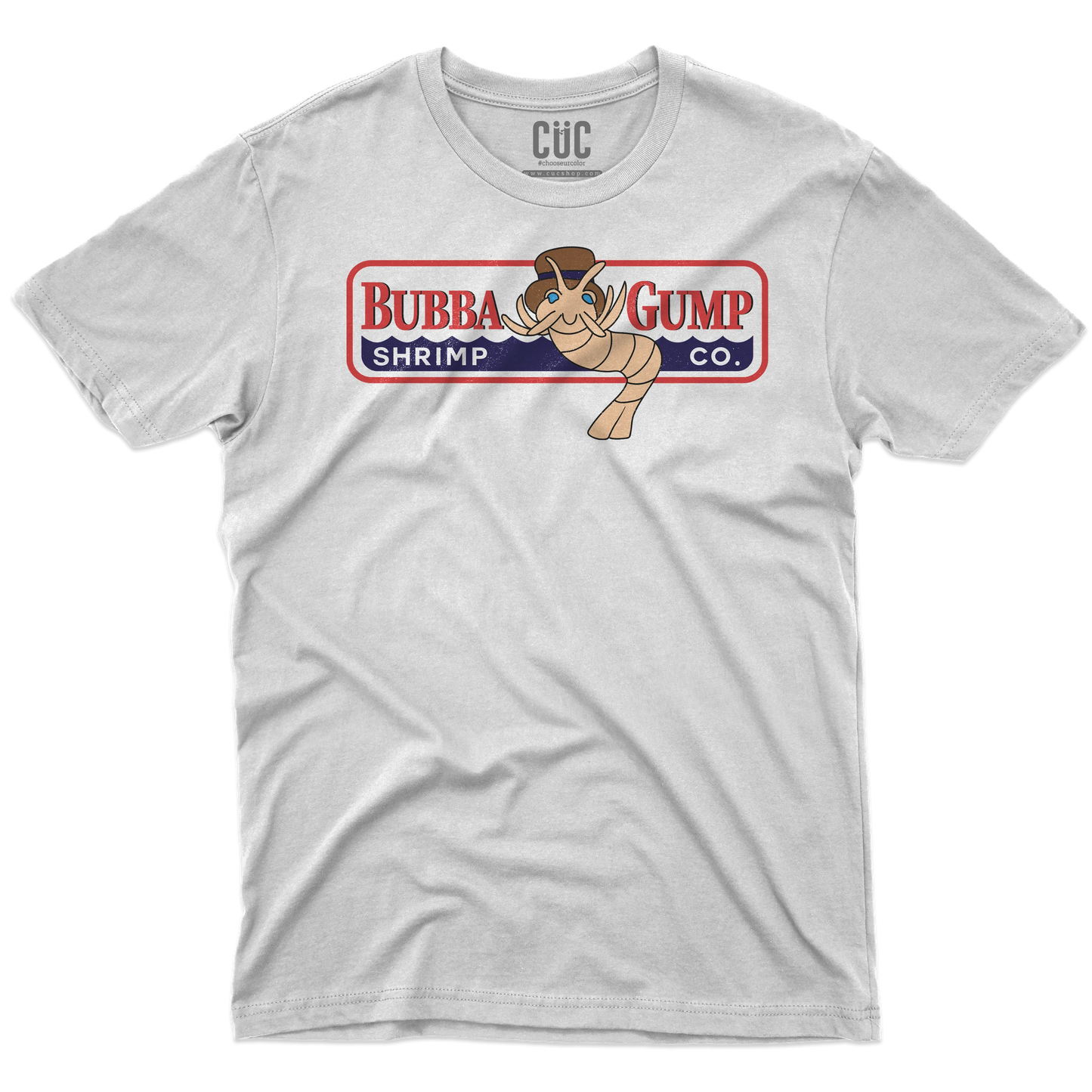 CUC T-SHIRT BUBBA GUMP GAMBERI - FILM - Shrimp - Forrest - Cult -  #chooseurcolor