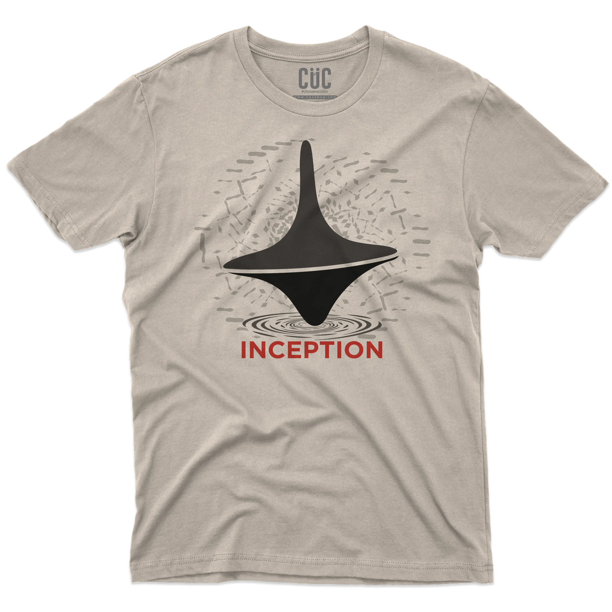 CUC T-SHIRT INCEPTION Minimal - FILM - Nolan - Cult -  #chooseurcolor