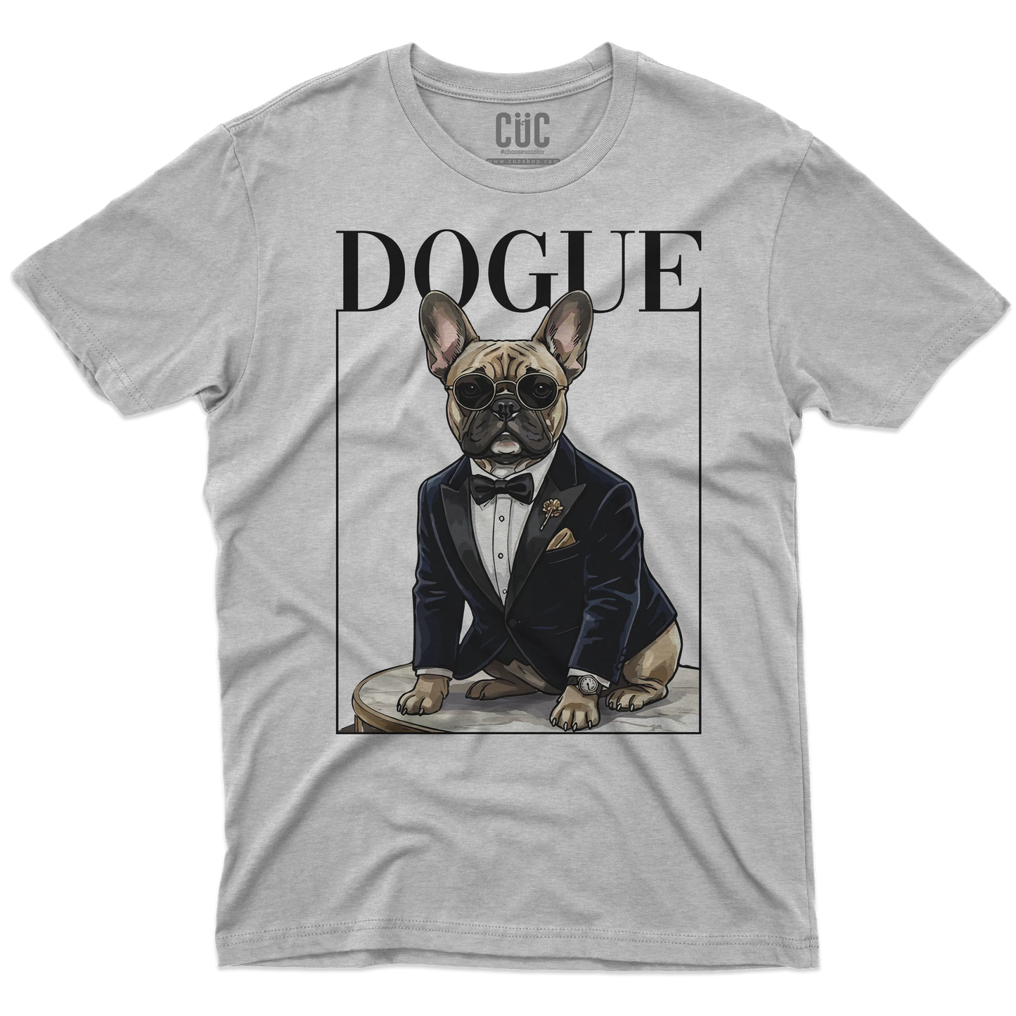 CUC T-SHIRT DOGUE - PERSONAGGI FAMOSI - DIVERTENTE - Dogs Lovers -  #chooseurcolor