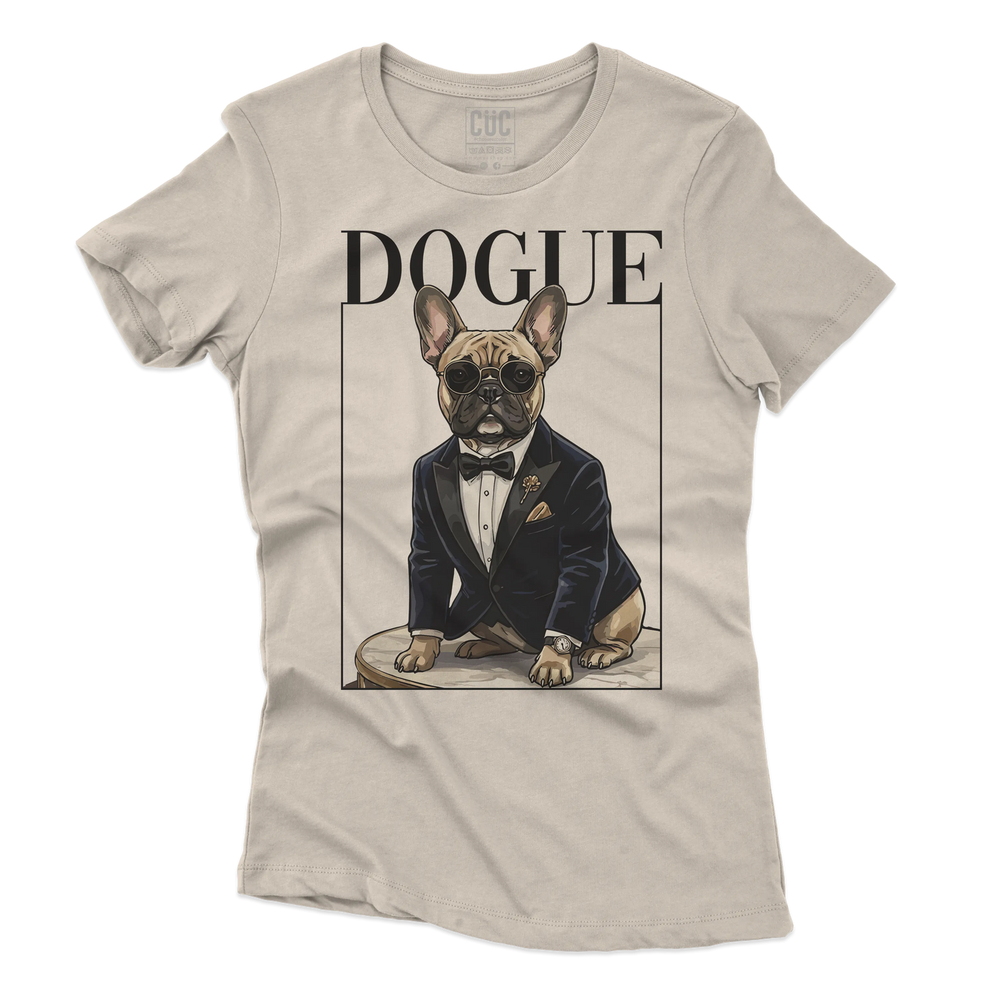 CUC T-SHIRT DOGUE - PERSONAGGI FAMOSI - DIVERTENTE - Dogs Lovers -  #chooseurcolor