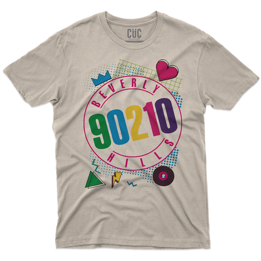 CUC T-SHIRT Beverly Hills 90210 90s Vibes - SERIE TV - Anni 90 - Nostalgia - #chooseurcolor