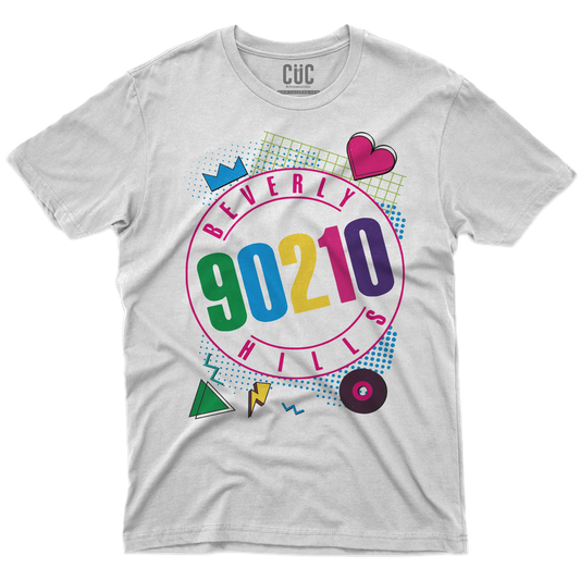 CUC T-SHIRT Beverly Hills 90210 90s Vibes - SERIE TV - Anni 90 - Nostalgia  -  #chooseurcolor