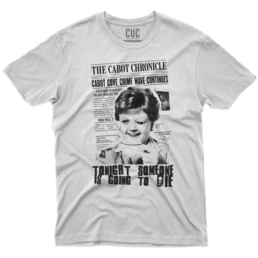 CUC T-SHIRT JESSICA TONIGHT SOMEONE IS GOING TO DIE - PERSONAGGI FAMOSI - SERIE TV - Jessica Fletcher - Divertente - Cabot Cove - La signora in giallo -  #chooseurcolor