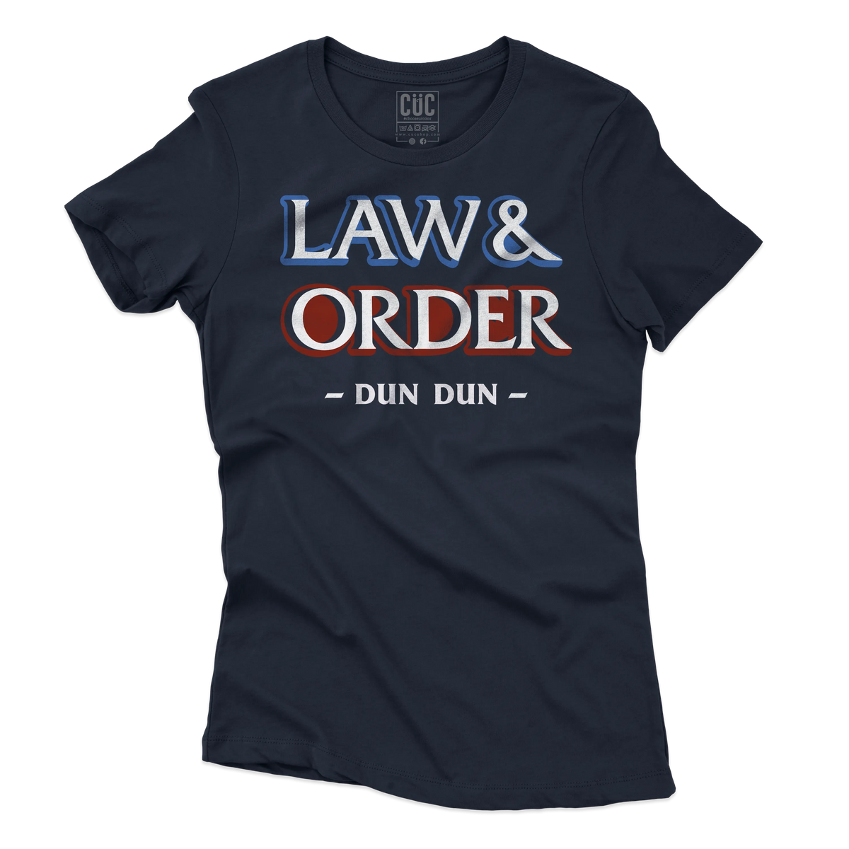 CUC T-SHIRT Sigla Law & Order - SERIE TV - Crime -  #chooseurcolor