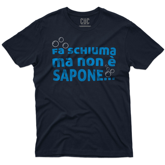 CUC T-SHIRT Fa schiuma ma non è sapone - PERSONAGGI FAMOSI - Cult - Programmi TV -  #chooseurcolor