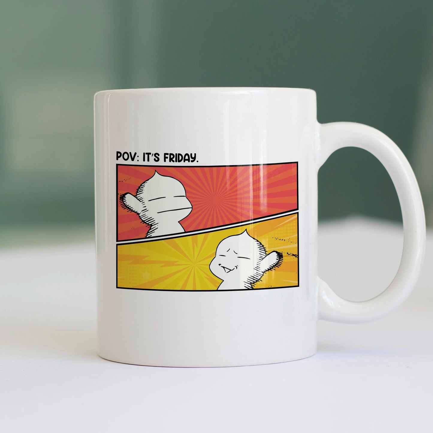 CUC TAZZA PUCK FRIDAY - ANIME MANGA - Berserk - Meme - Divertente -  #chooseurcolor