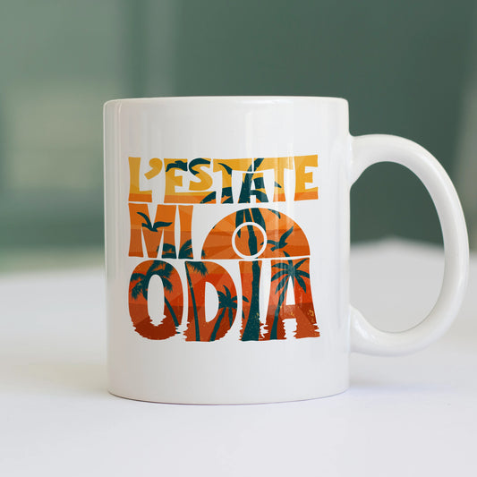 CUC TAZZA L’estate mi odia - divertente -  #chooseurcolor