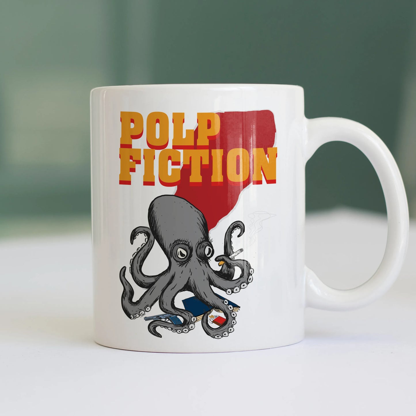 CUC TAZZA Polp Fiction - FILM - Cult - Divertente - Tarantino -  #chooseurcolor