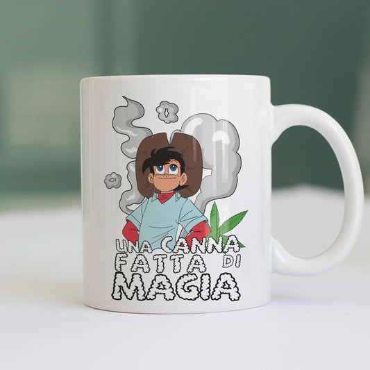 CUC TAZZA Una canna fatta di magia - ANIME MANGA - Divertente -  #chooseurcolor