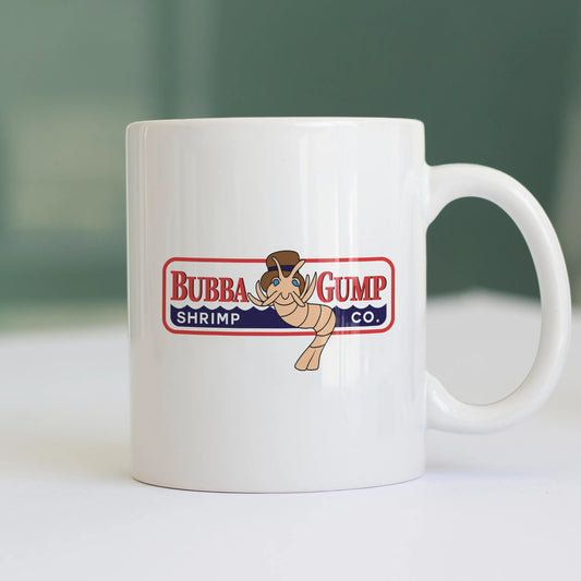 CUC TAZZA IN CERAMICA BUBBA GUMP GAMBERI - FILM - Shrimp - Forrest - Cult -  #chooseurcolor