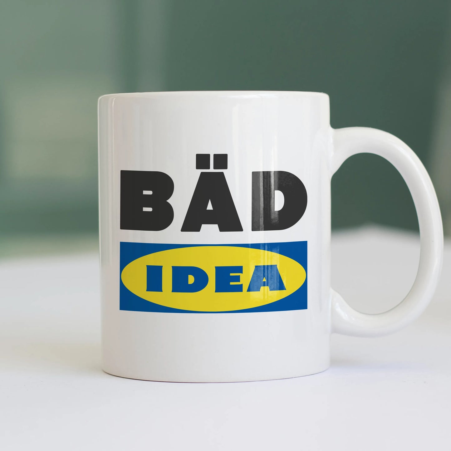 CUC TAZZA IN CERAMICA BAD IDEA - DIVERTENTE -  #chooseurcolor