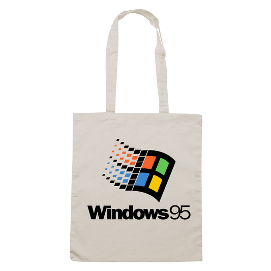SHOPPER CUC Maglietta retrògrafica nostalgica anni 90 95 NERD Sabbia M [IMGKEY:SAN:M:1]