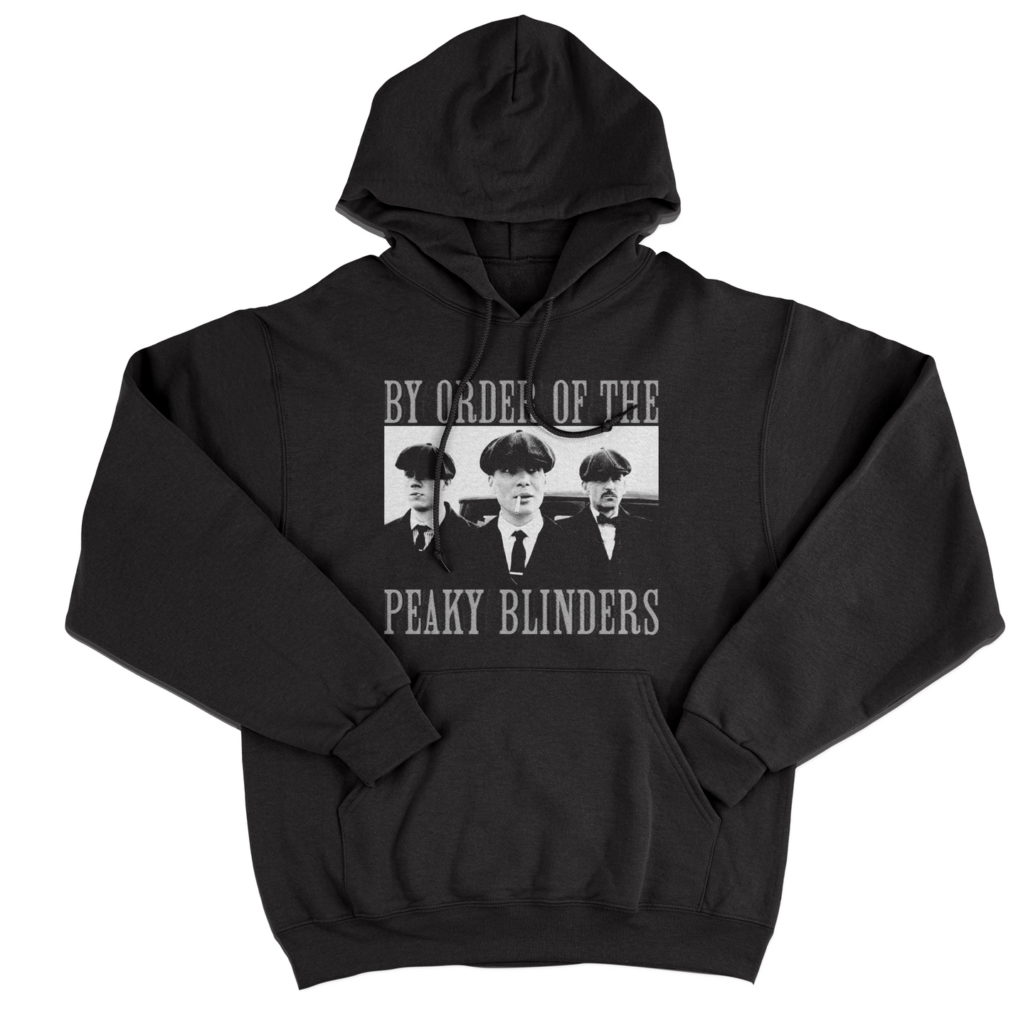FELPA CAPPUCCIO CUC BY ORDER OF THE PEAKY BLINDERS serie tv cult Nera M [IMGKEY:BLA:M:1]