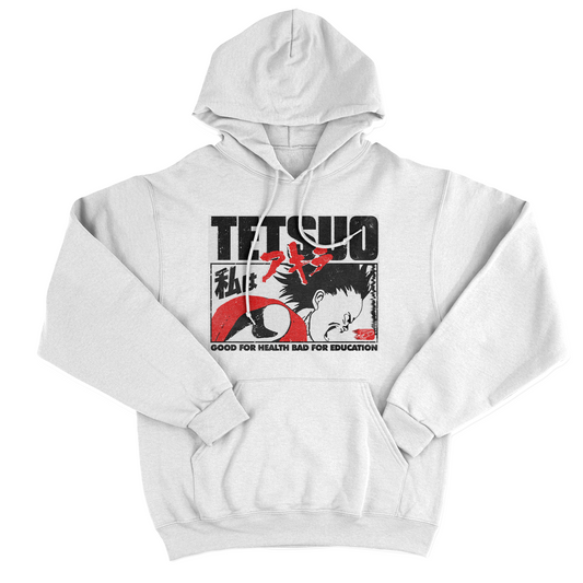 FELPA CAPPUCCIO CUC Io Sono Tetsuo Anime Manga Cult Pop colture Cyberpunk Akira Bianca M [IMGKEY:WHI:M:1]