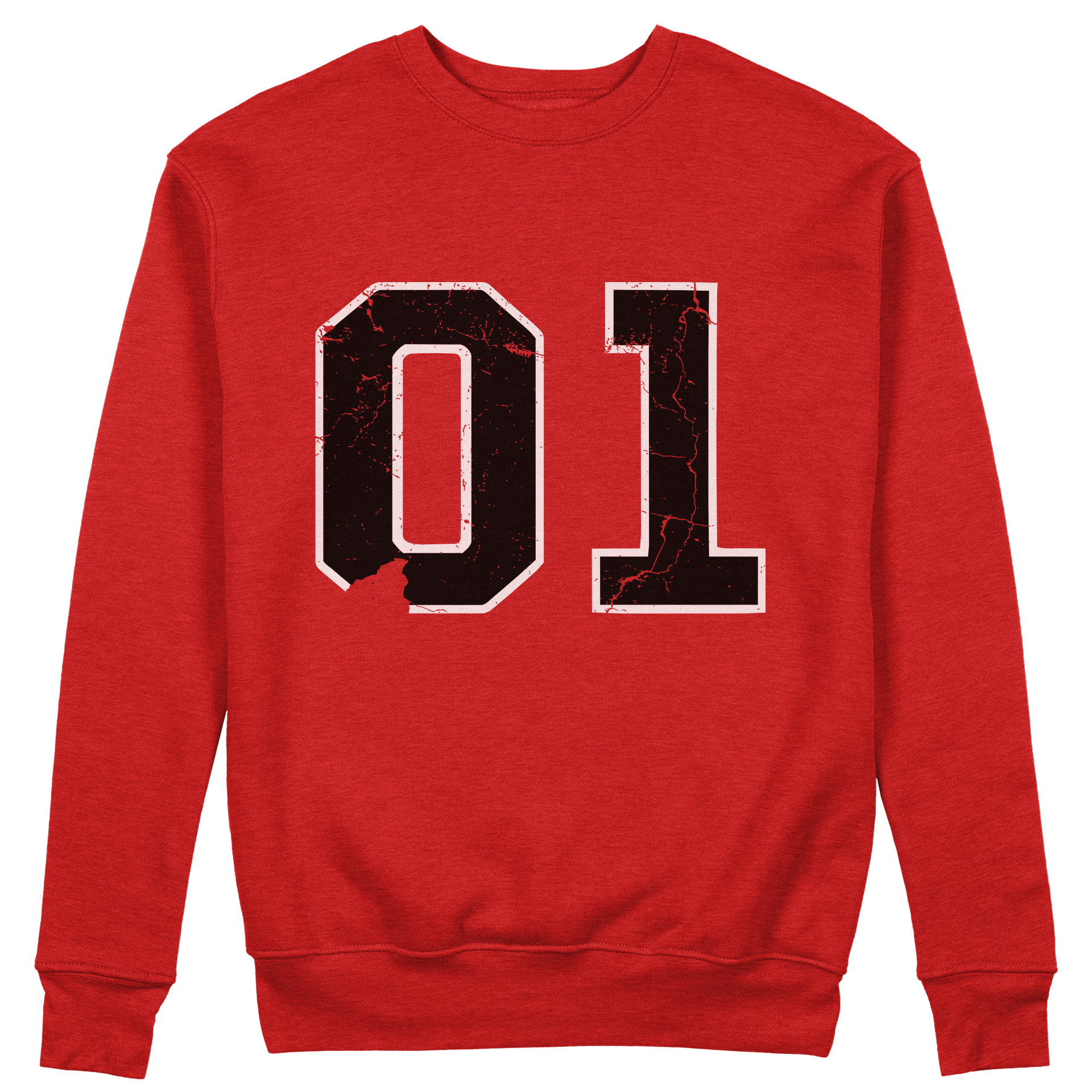 FELPA GIROCOLLO CUC Generale Lee 01 hazzard Rossa M [IMGKEY:RED:M:1]