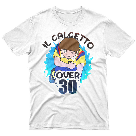 T-SHIRT IL CALCETTO DOPO I 30 siamo tutti Julian Ross Bianca #chooseurcolor