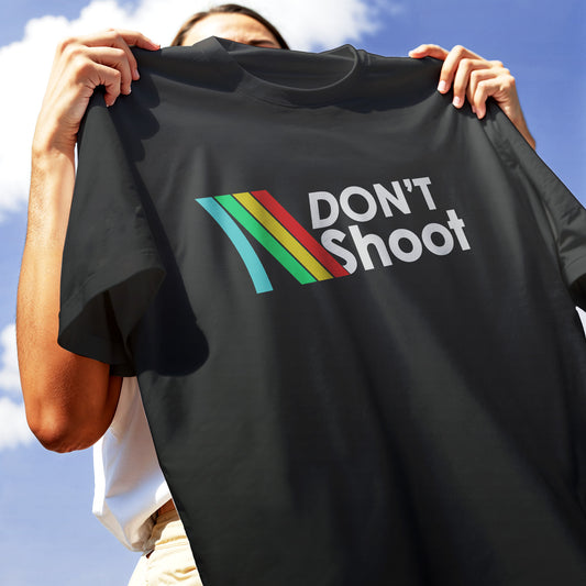 T-SHIRT DON'T SHOOT arc raiders gioco dell'anno nerd gaming Nera #chooseurcolor