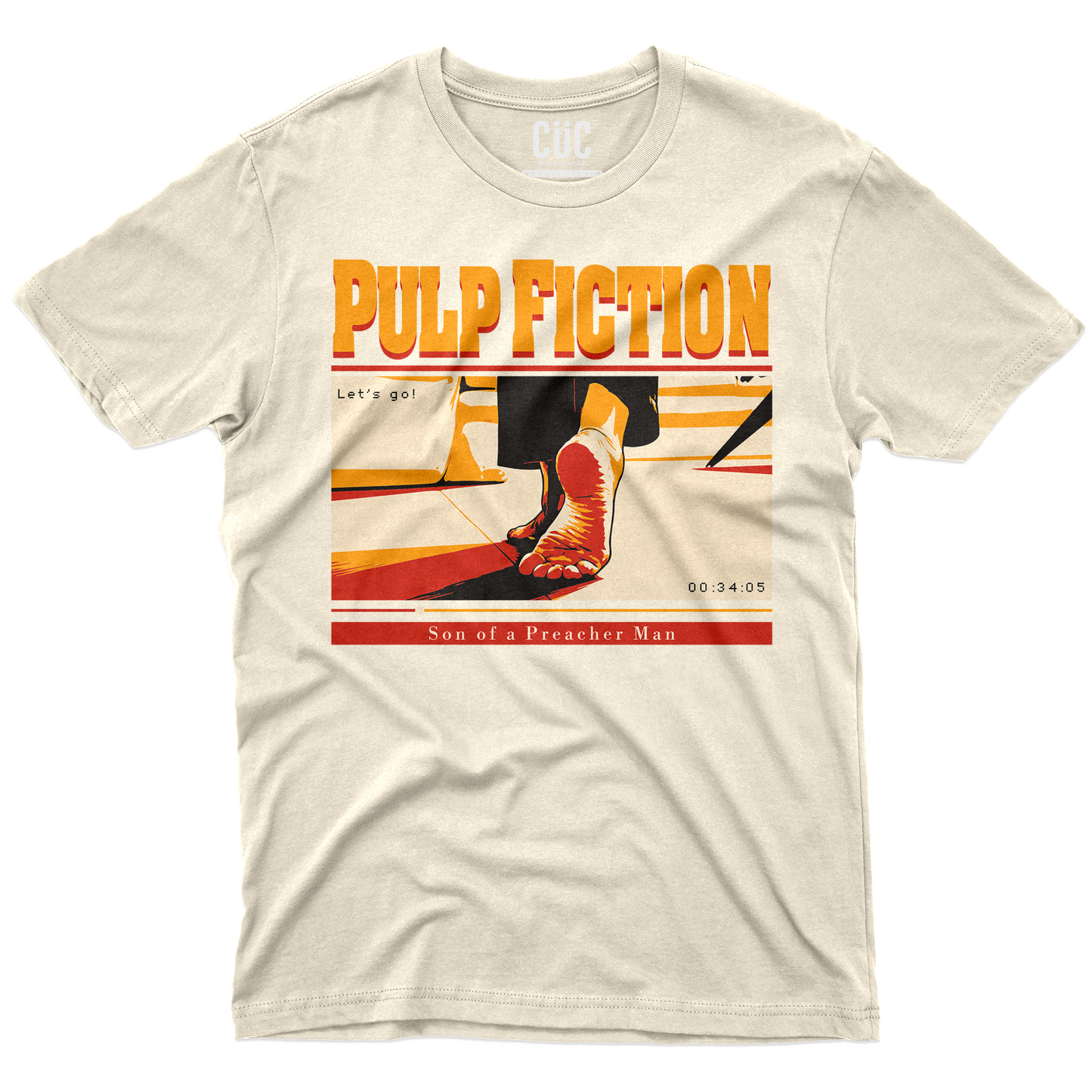 T-SHIRT MIA FEET pulp fiction tarantino #chooseurcolor