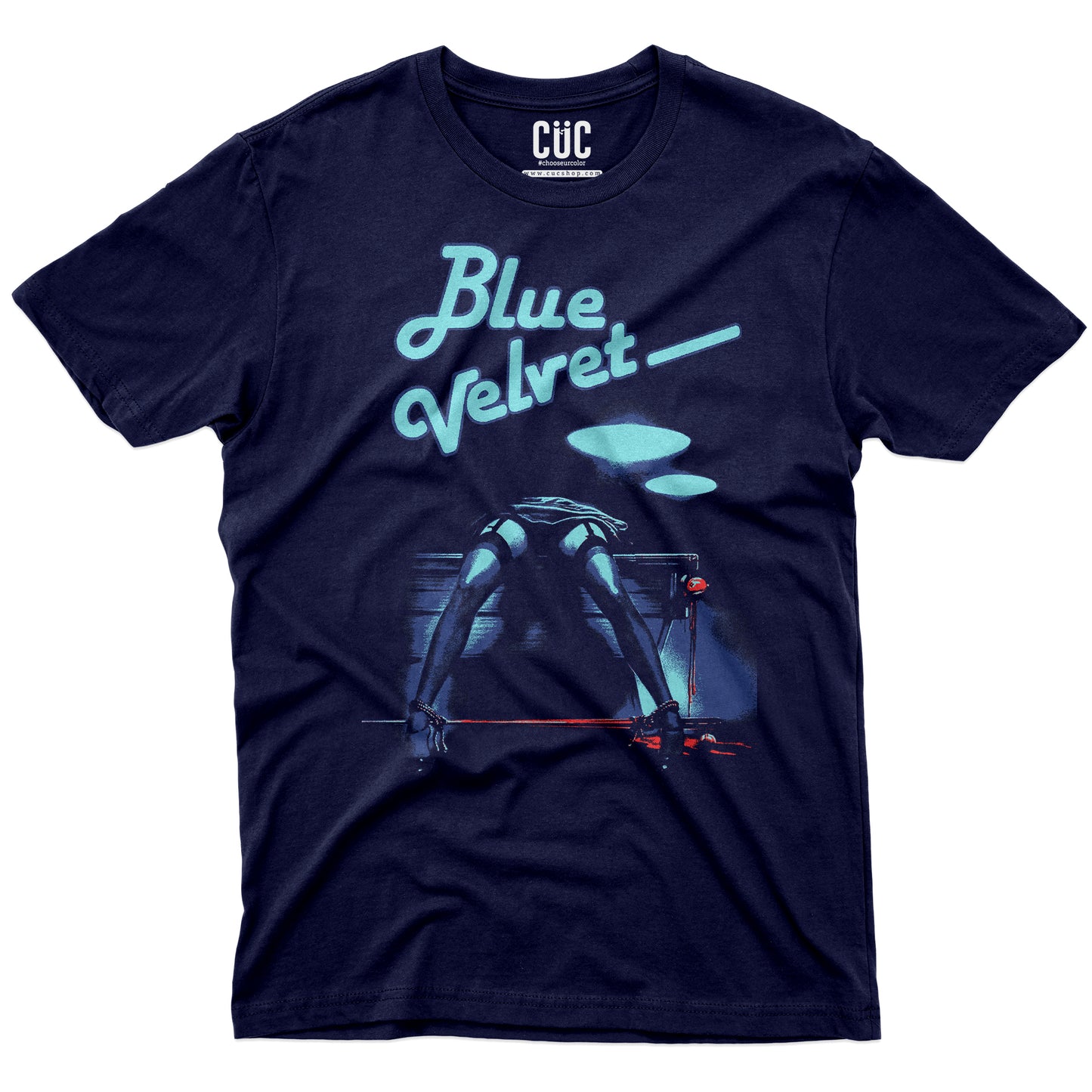 T-SHIRT BLUE VELVET PIXEL David Lynch film cult Blu #chooseurcolor