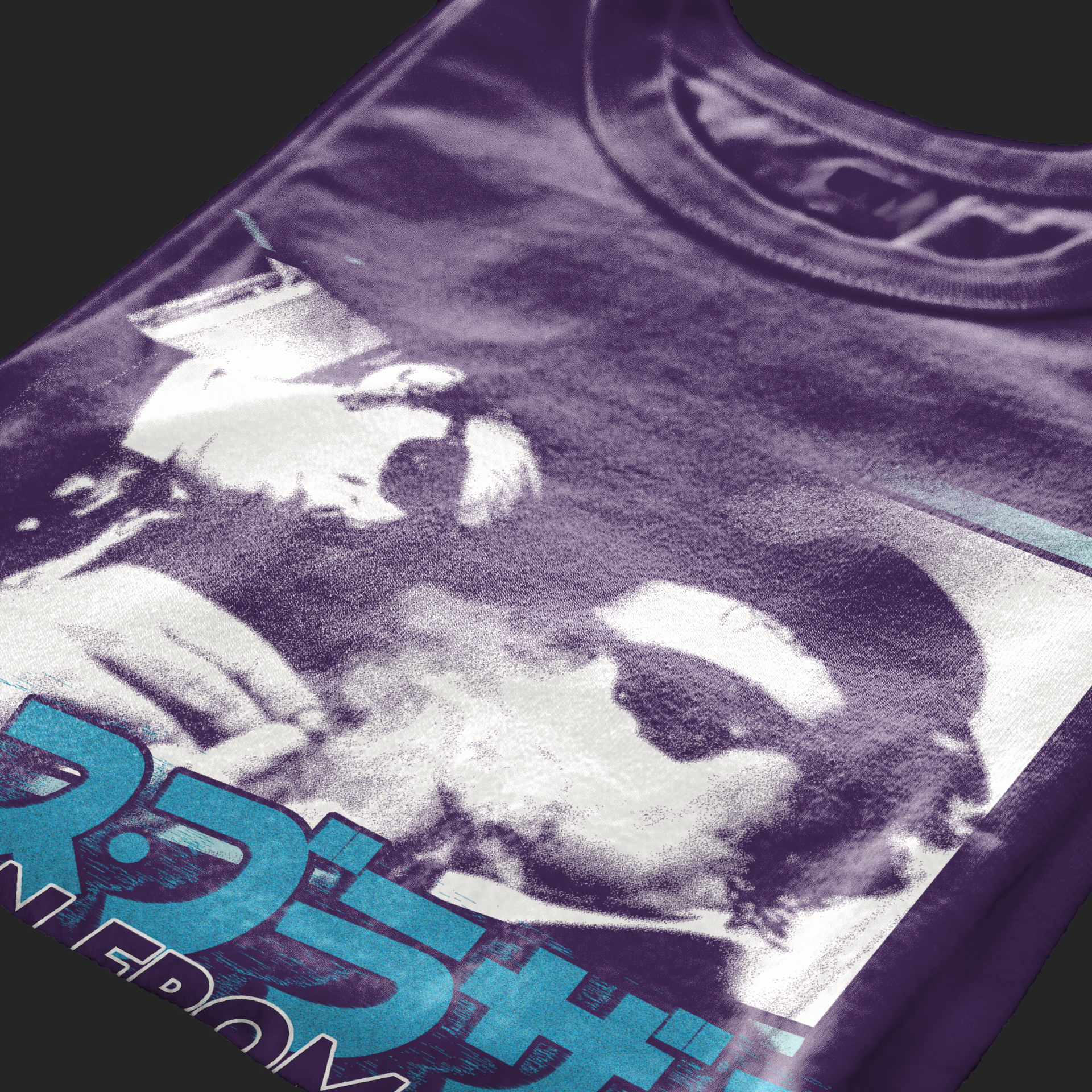 T-SHIRT Cuc Blues Brothers film cult Jap PUR M [IMGKEY:PUR:M:4]