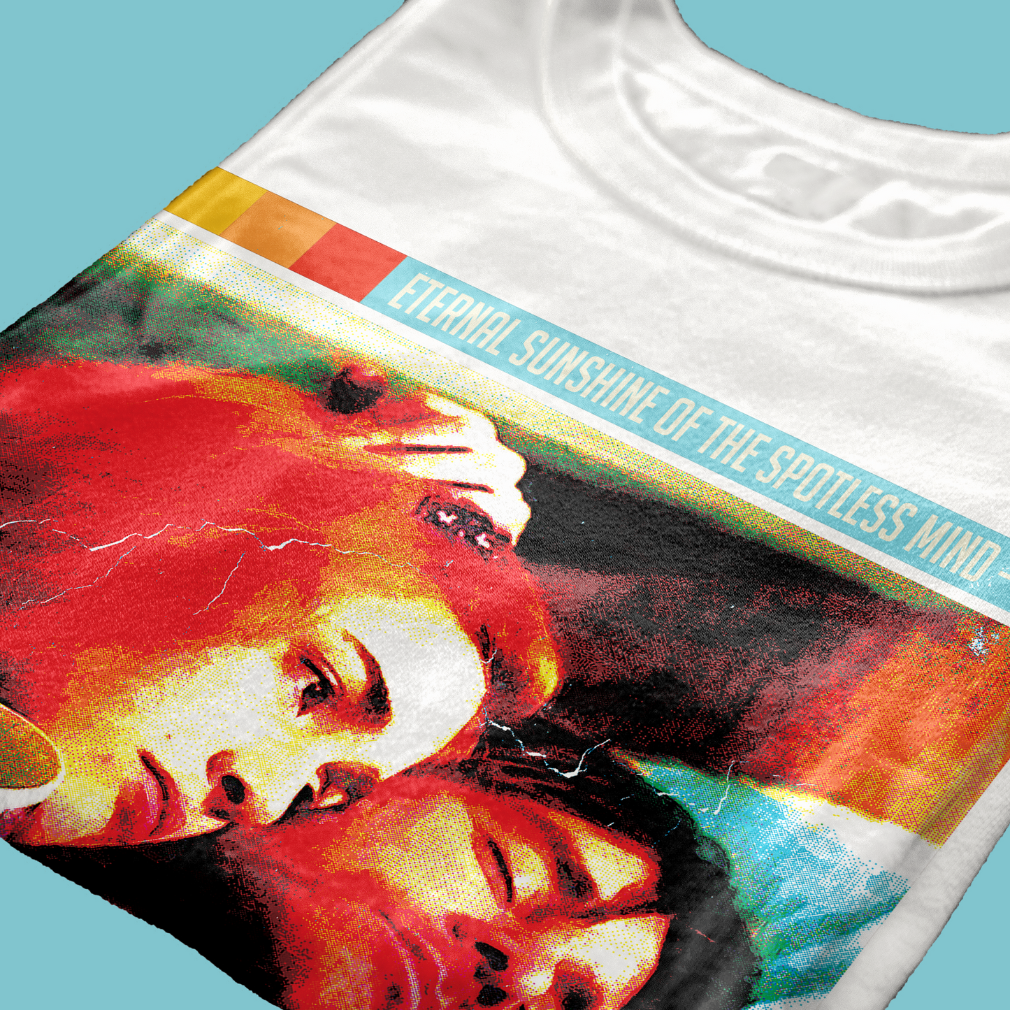 T-SHIRT CUC Eternal Sunshine of the spotless Mind film cult Love Bianca M [IMGKEY:WHI:M:4]