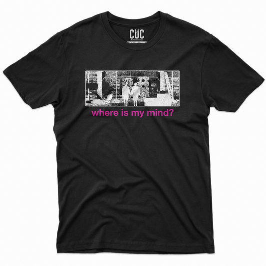 T-SHIRT CUC Where is my mind Fight Club fincher Palahniuk Nera M [IMGKEY:BLA:M:1]
