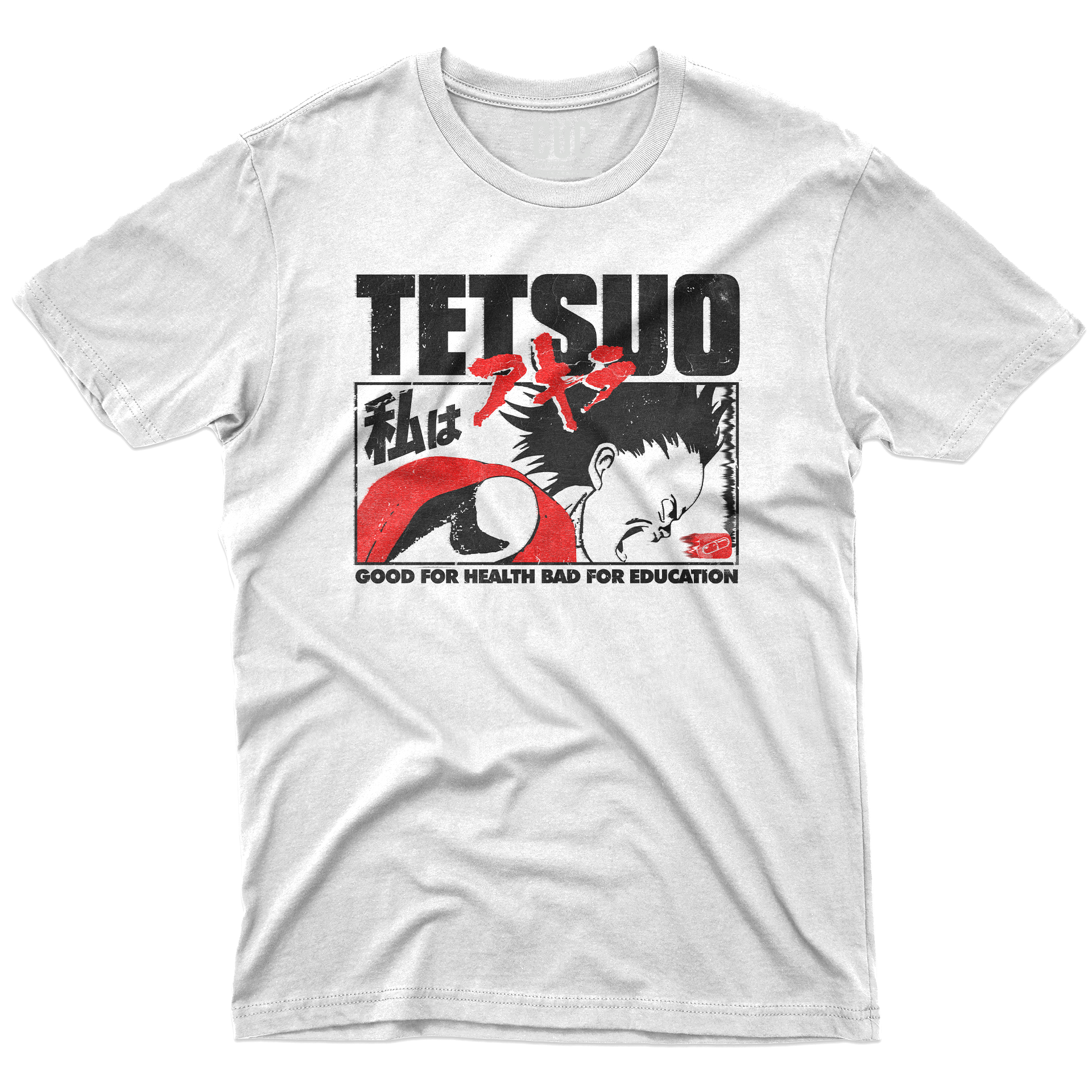 T-SHIRT CUC Io Sono Tetsuo Anime Manga Cult Pop colture Cyberpunk Akira Bianca M [IMGKEY:WHI:M:1]