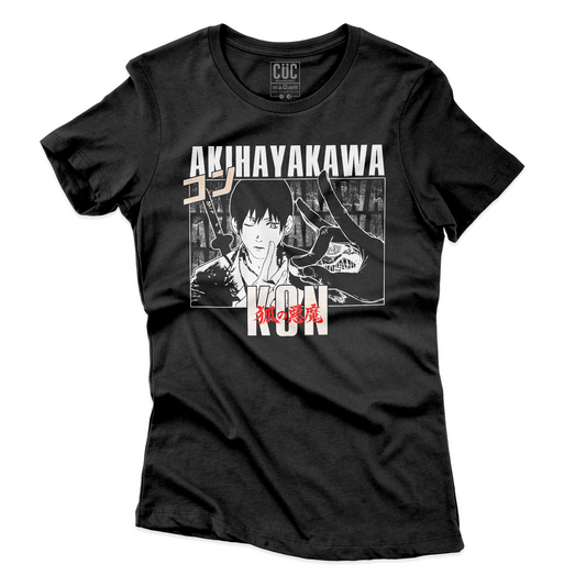 T-SHIRT CUC Kon Chaisawman manga anime cult Japan Nera W [IMGKEY:BLA:W:1]