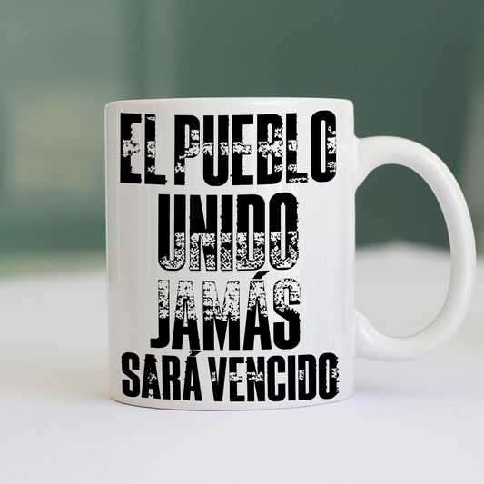 Tazza CUC EL PUEBLO UNIDO canto Bianca M [IMGKEY:WHI:M:1]