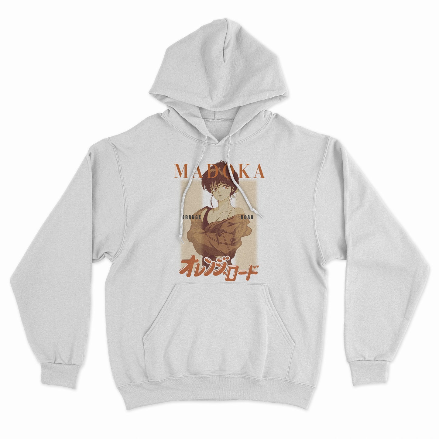 Felpa Cappuccio MADOKA - jhonny è quasi magia - orange road - manga anime anni 80 #chooseurcolor