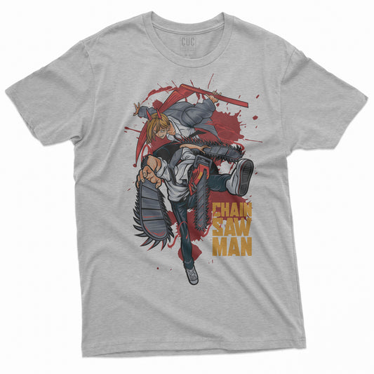 CUC T-Shirt CHAIN SAW MAN - manga anime  #chooseurcolor