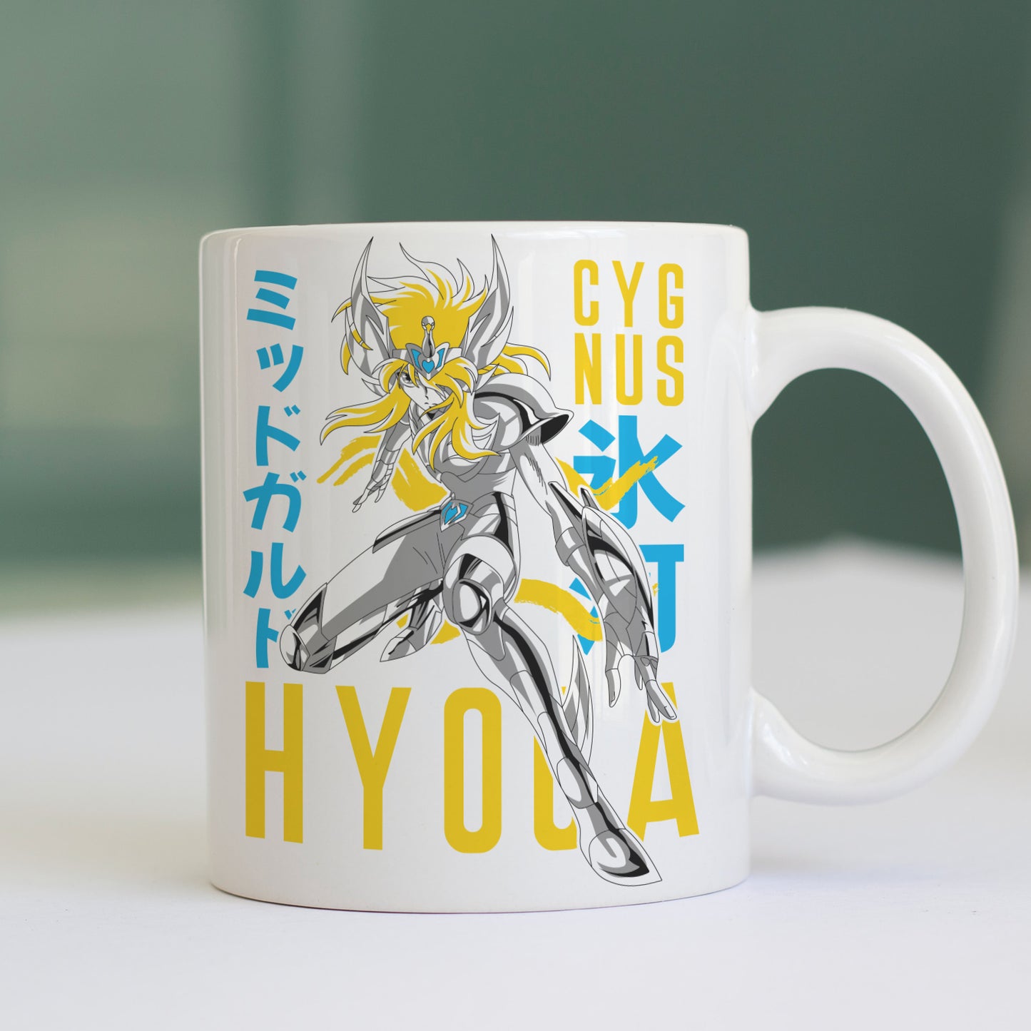 Tazza Hyoga - Zodiaco - Anime - Cavalieri Cigno #chooseurcolor