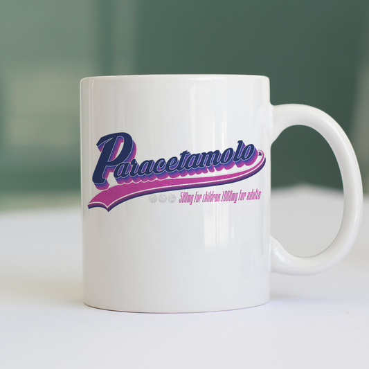 Tazza PARACETAMOLO SCELGO TE - mug divertente medicina sempre pronta #chooseurcolor