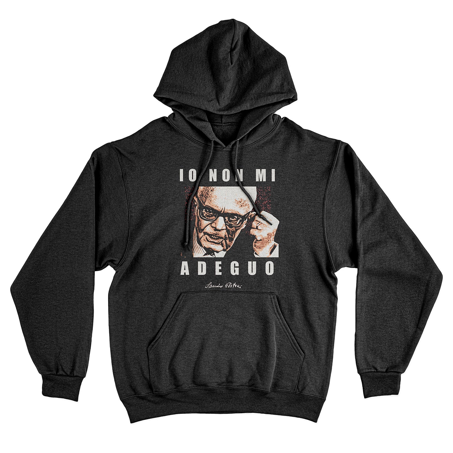 Felpa Cappuccio PERTINI - Presidente - Politica #chooseurcolor