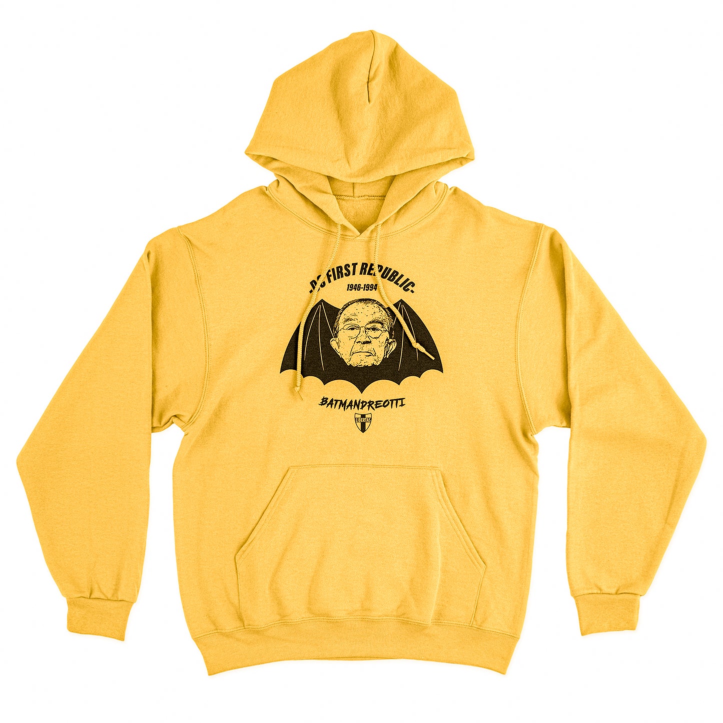Felpa Cappuccio BATM ANDREOTTI - Democrazia Cristiana 1st Republic #chooseurcolor