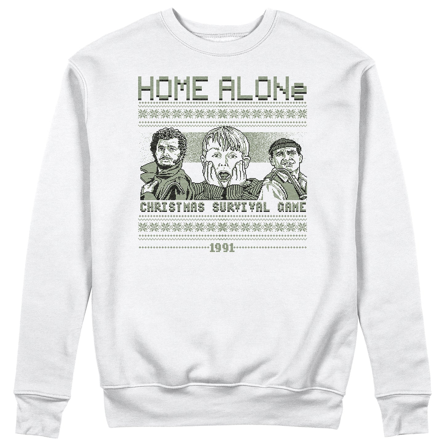 Felpa Girocollo HOME ALONE VG - Retro Games - Natale #chooseurcolor