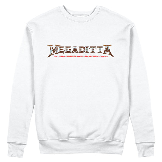 CUC Felpa Girocollo MEGADITTA - Megadeth Essential #chooseurcolor
