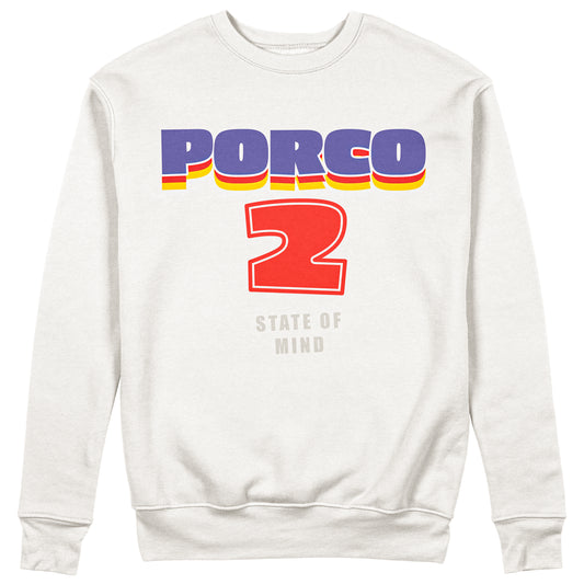Felpa Girocollo Unisex PORCO 2 State of mind - porcodue - Divertente #chooseurcolor
