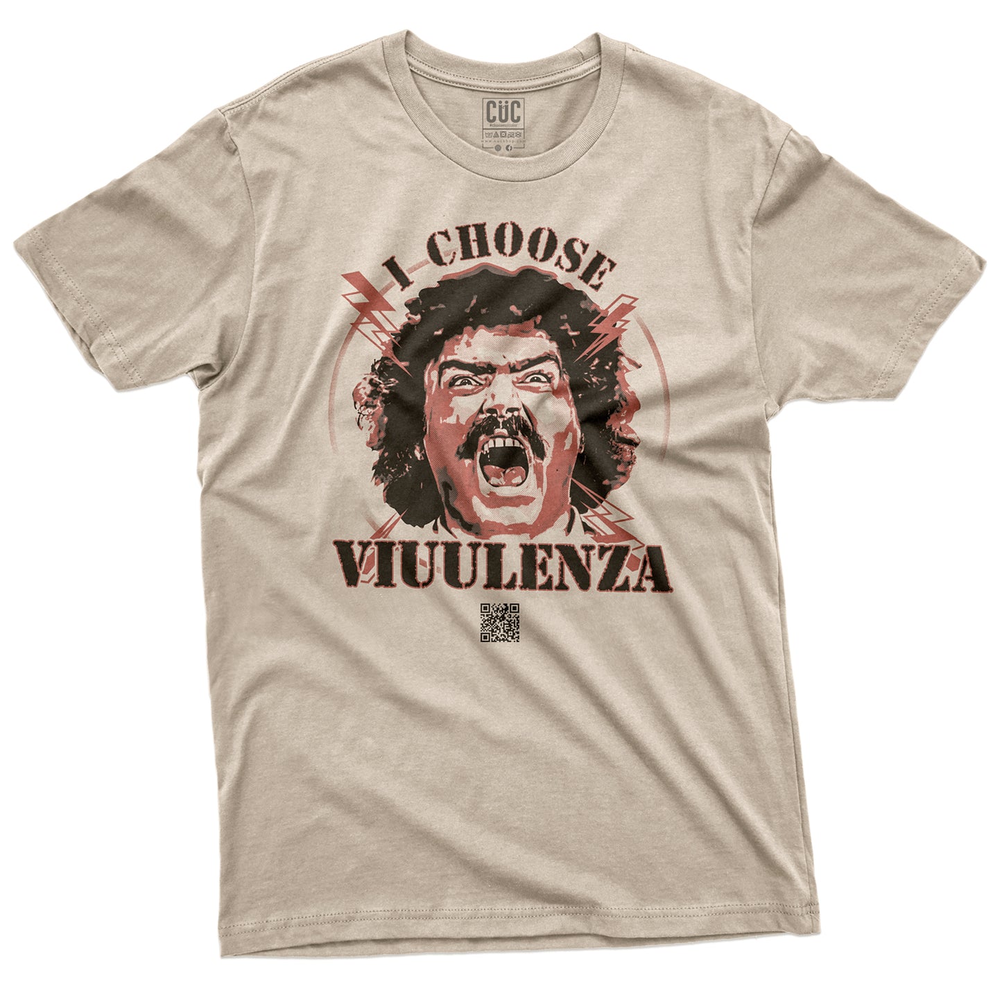 CUC T-Shirt VIULENZ! - Cult - Interattiva - Divertente #chooseurcolor