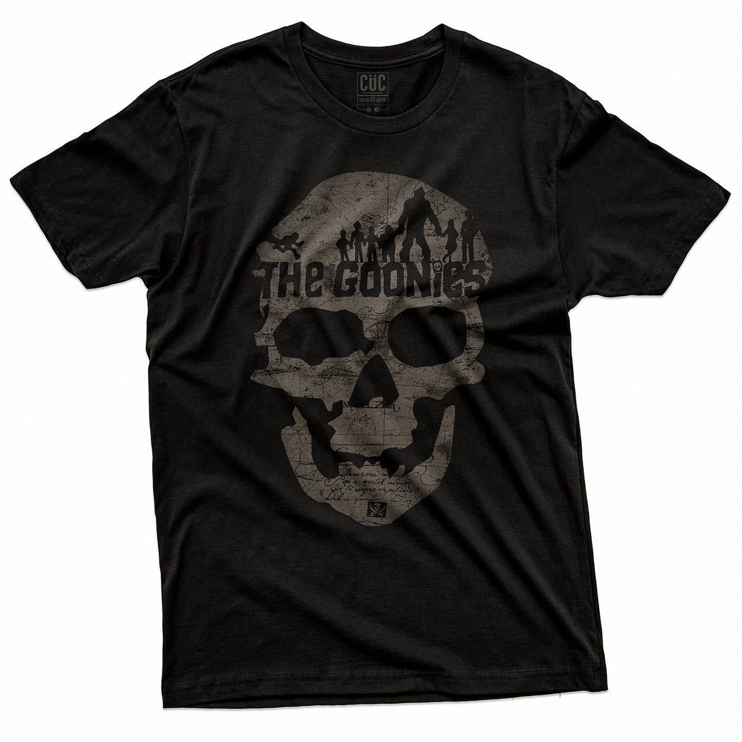 CUC T-Shirt THE GOONIES MAP - Skull - Cult Movies  #chooseurcolor