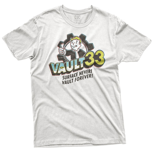 CUC T-Shirt  VAULT 33 - Games #chooseurcolor