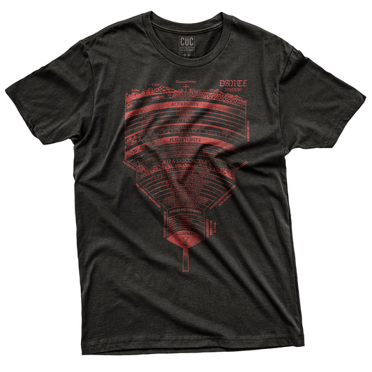 CUC T-Shirt INFERNO DARK - Dante - Divina Commedia  #chooseurcolor