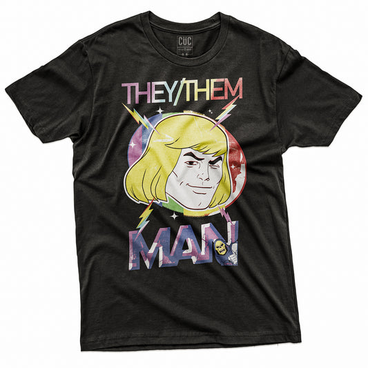 CUC T-Shirt THEY/THEM-MAN - Pride  #chooseurcolor