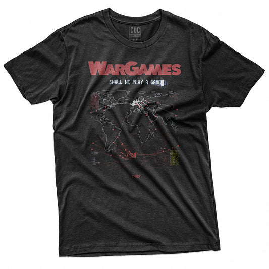 CUC T-Shirt WARGAMES 1983 - Cult Movies -  #chooseurcolor