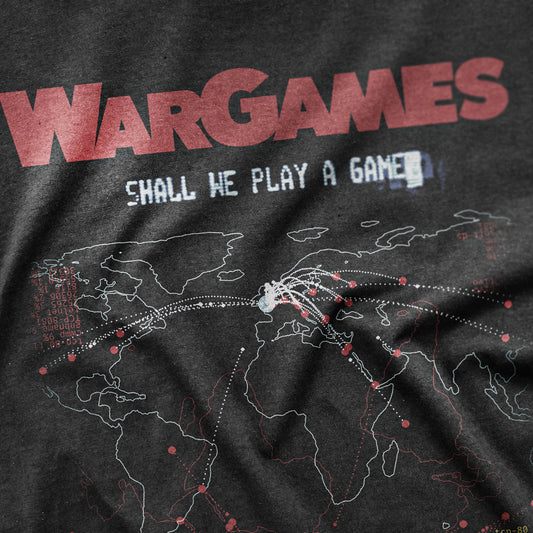 CUC T-Shirt WARGAMES 1983 - Cult Movies -  #chooseurcolor