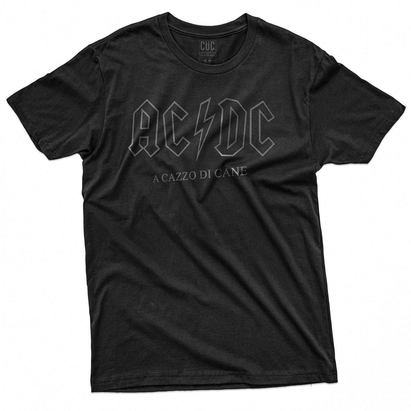 CUC T-Shirt ACAZZODICANE Black - Boris - Crossover #chooseurcolor